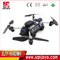 Newest JJRC H40WH 2 IN 1RC Quadcopter/Tank with 720P WIFI Camera Air And Ground Mode Headless Mode High Lock drone SJY-H40WH